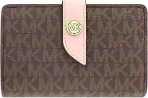 【未使用品】マイケルコース MK CHARM 二つ折り財布 ピンク MICHAEL KORS（マイケルコース） 財布 MK CHARM タブ コンパクト